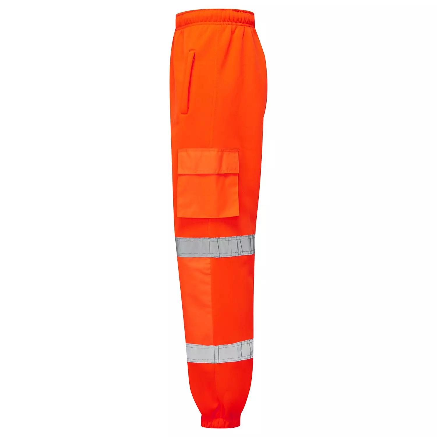 Supertouch Eco Hi Vis Orange Jogging Bottoms in Orange