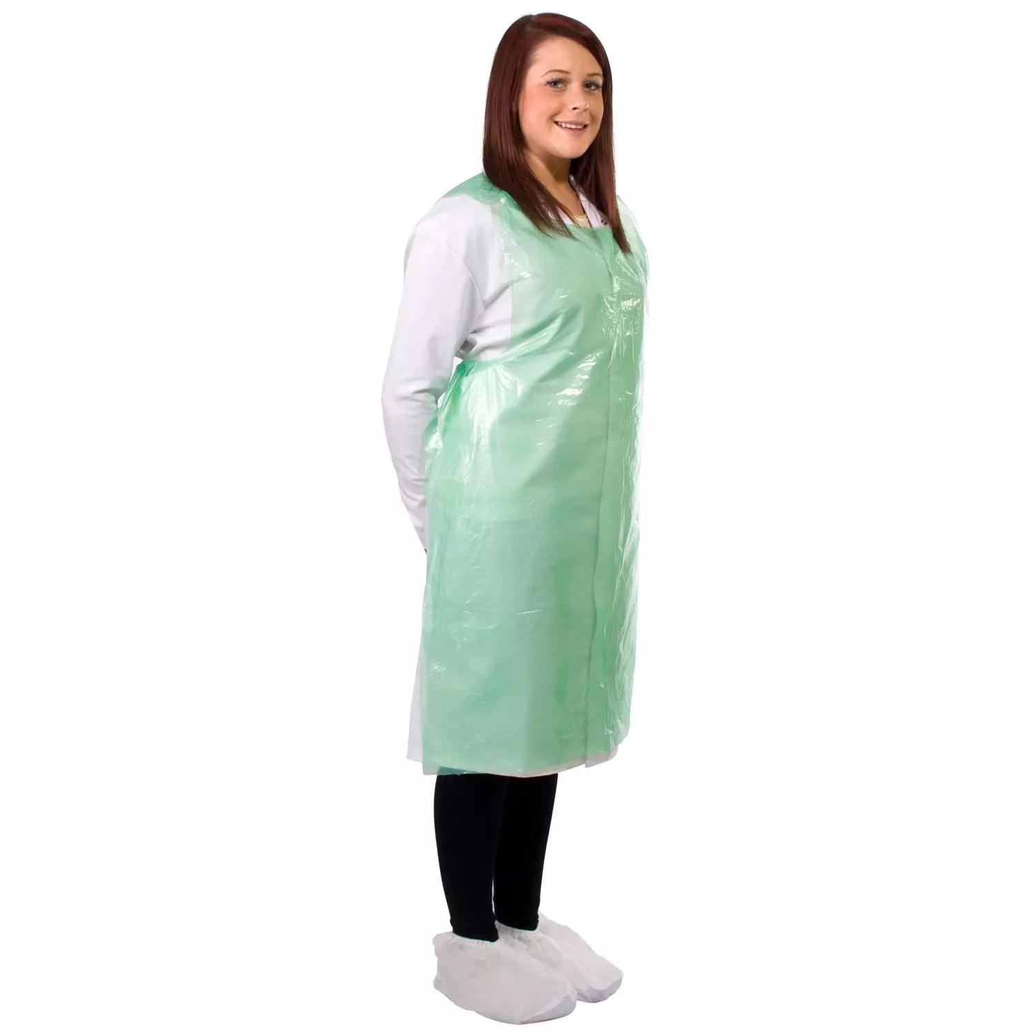 Supertouch PE Aprons - 20 Micron - Green - 1000 Pieces