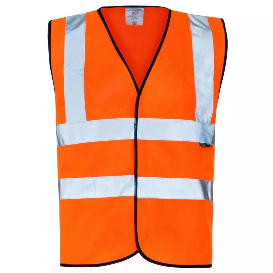 Supertouch Orange Hi-Vis Vests Printers Pack