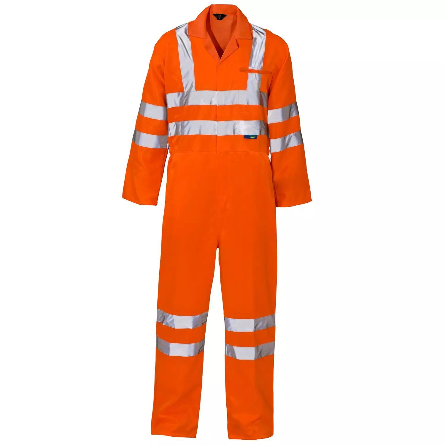 Supertouch Hi Vis Coverall - Orange in Orange