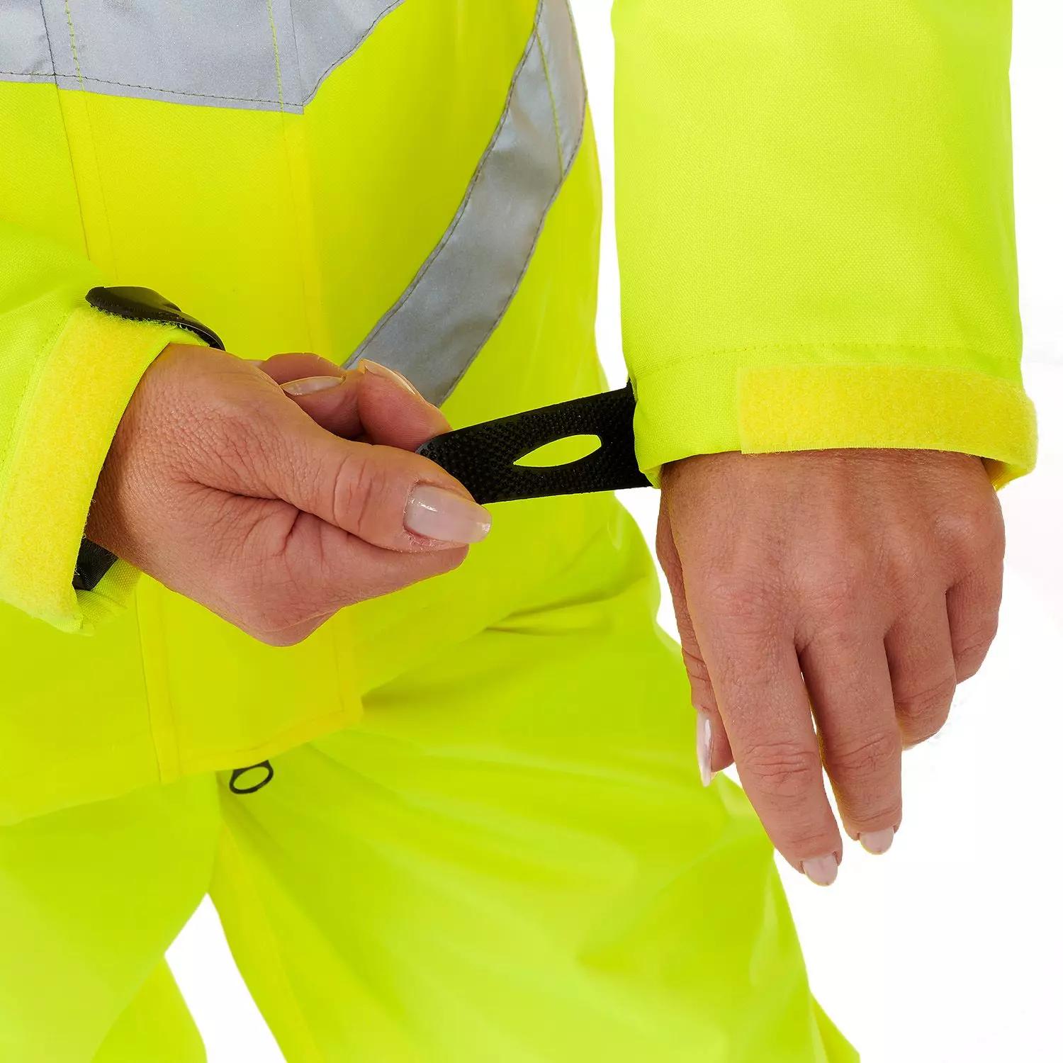 Supertouch Ladies Hi Vis Yellow Kamela Padded Jacket in Yellow