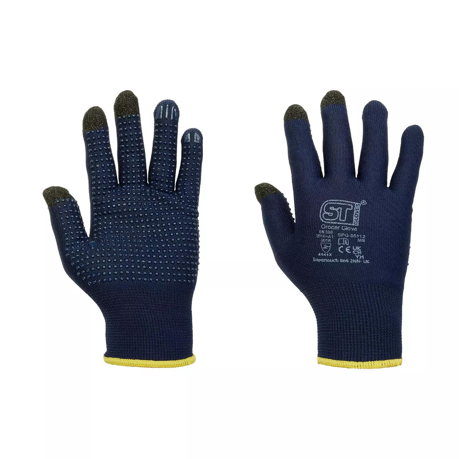 Supertouch Grocer Glove - Navy - 120 Pieces in Navy