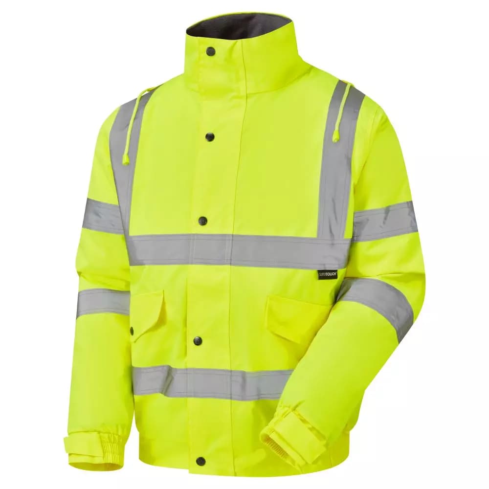 Supertouch Hi Vis Standard Storm Bomber Jacket - Yellow