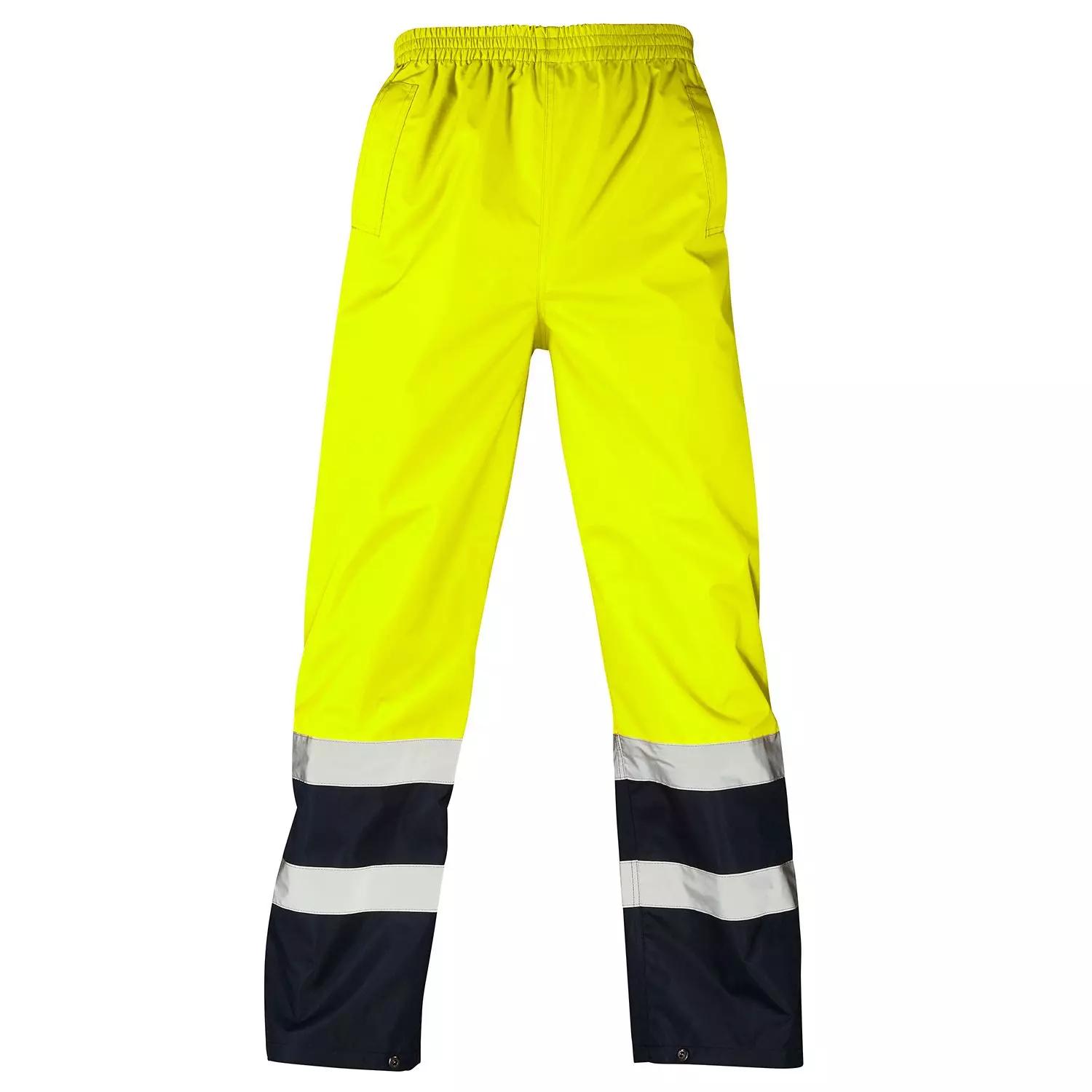 Supertouch Hi Vis Yellow 2 Tone Overtrousers