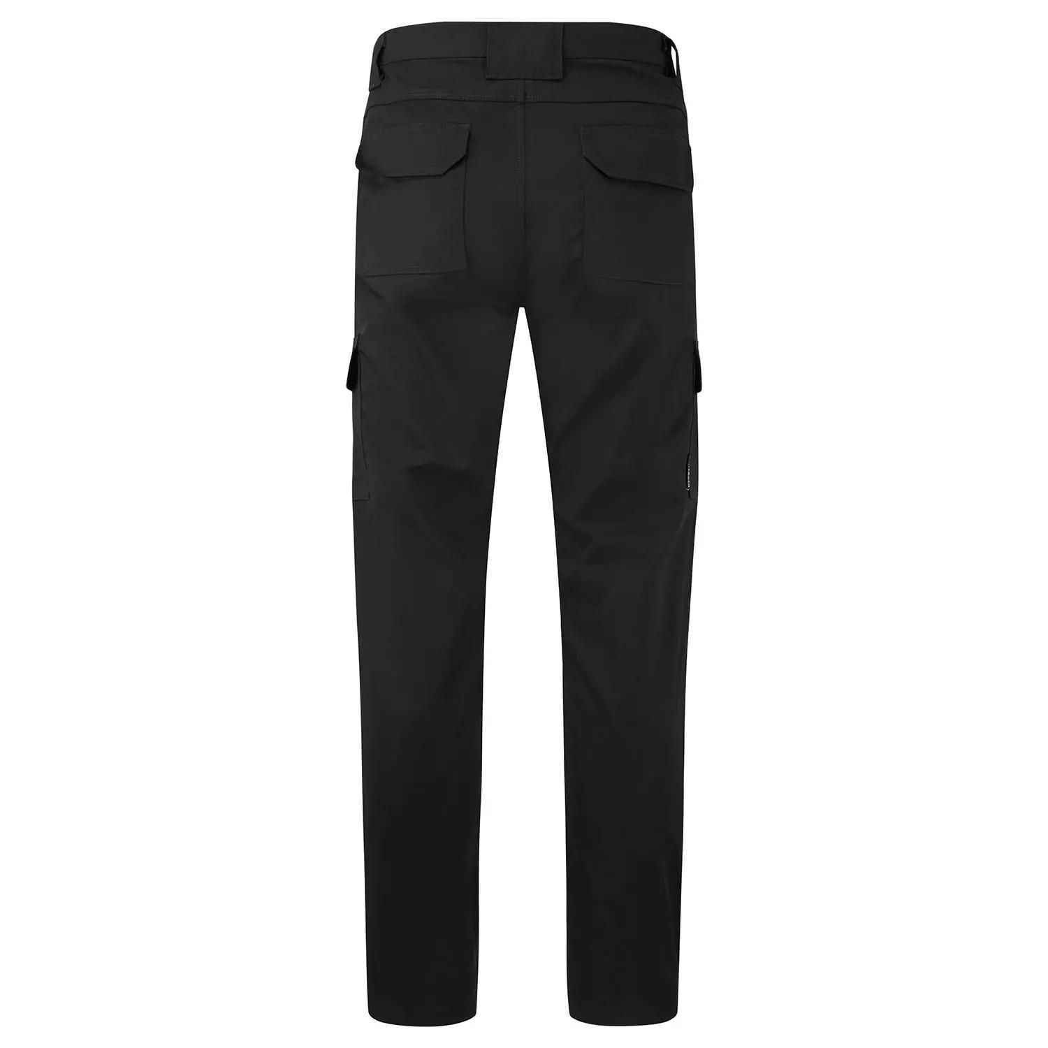 Supertouch Essentials Black Stretch Panel Combat Trouser in Black