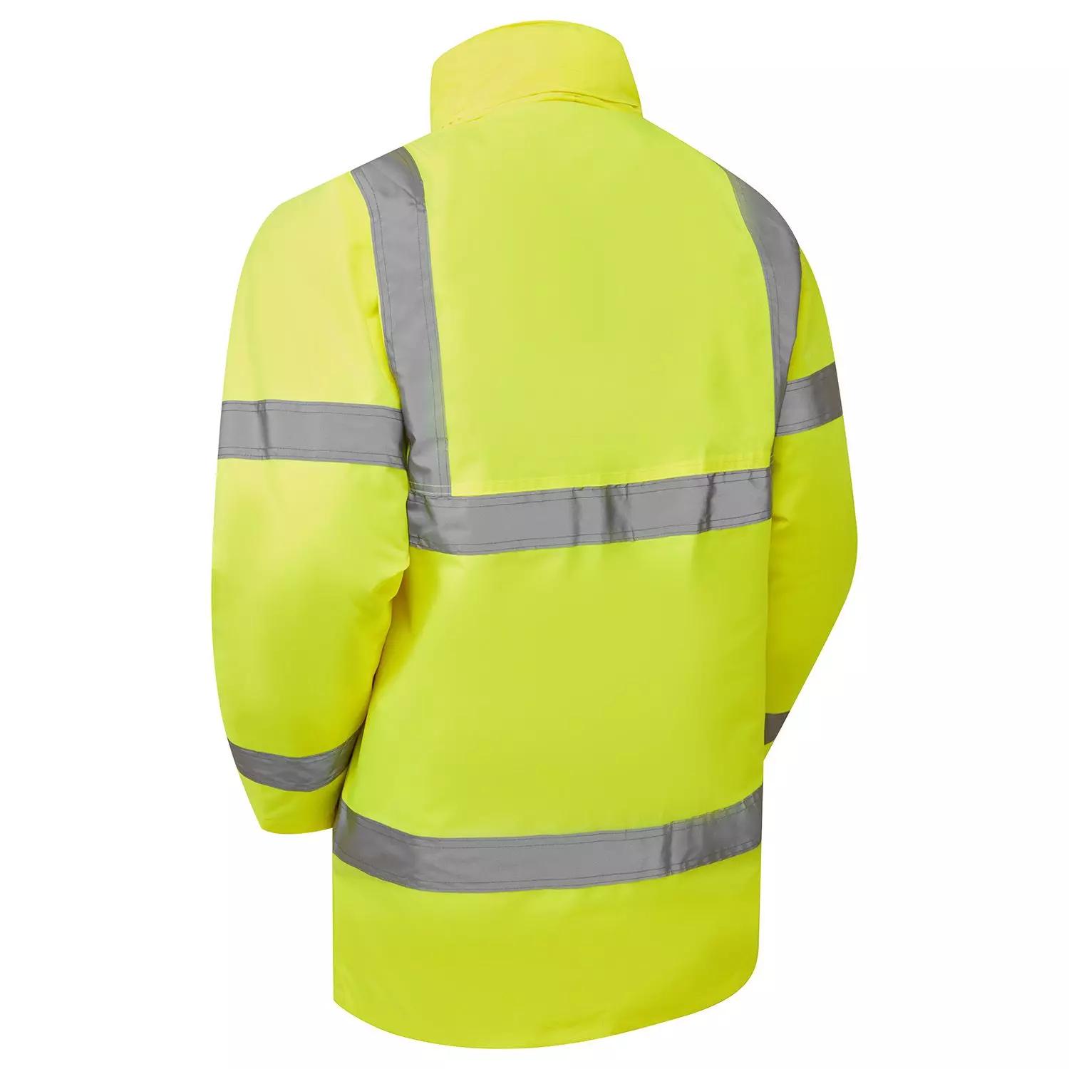 Supertouch Fleece Lined Parka - Yellow in Yellow