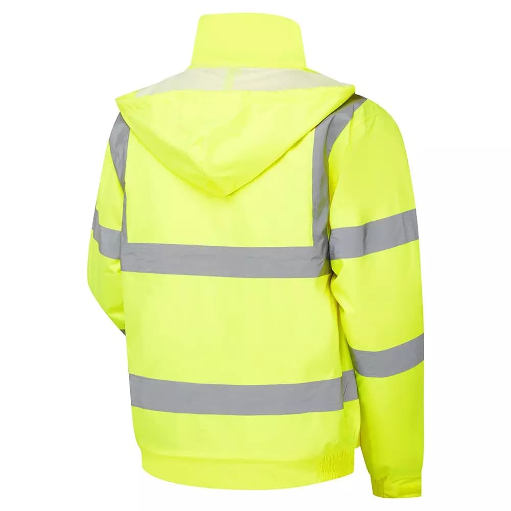 Supertouch Hi Vis Standard Storm Bomber Jacket - Yellow in Yellow