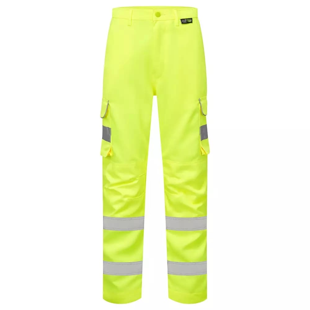 Supertouch Ladies Hi Vis Yellow Hana Combat Trouser