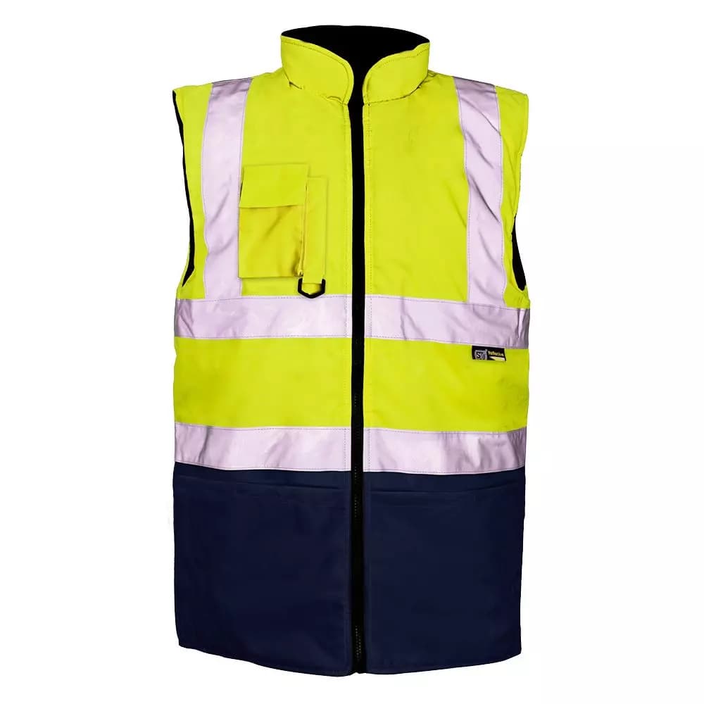 Supertouch Yellow/Navy 2 Tone Bodywarmer