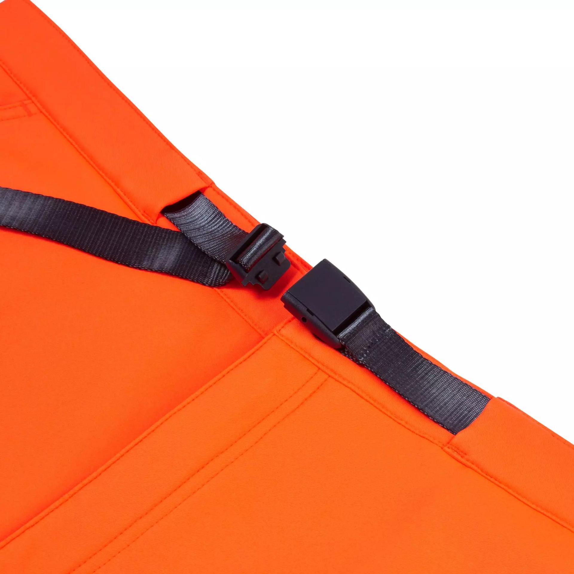 Supertouch System Hi-Vis Eco Stretch Softshell Orange Trouser in Orange/Navy