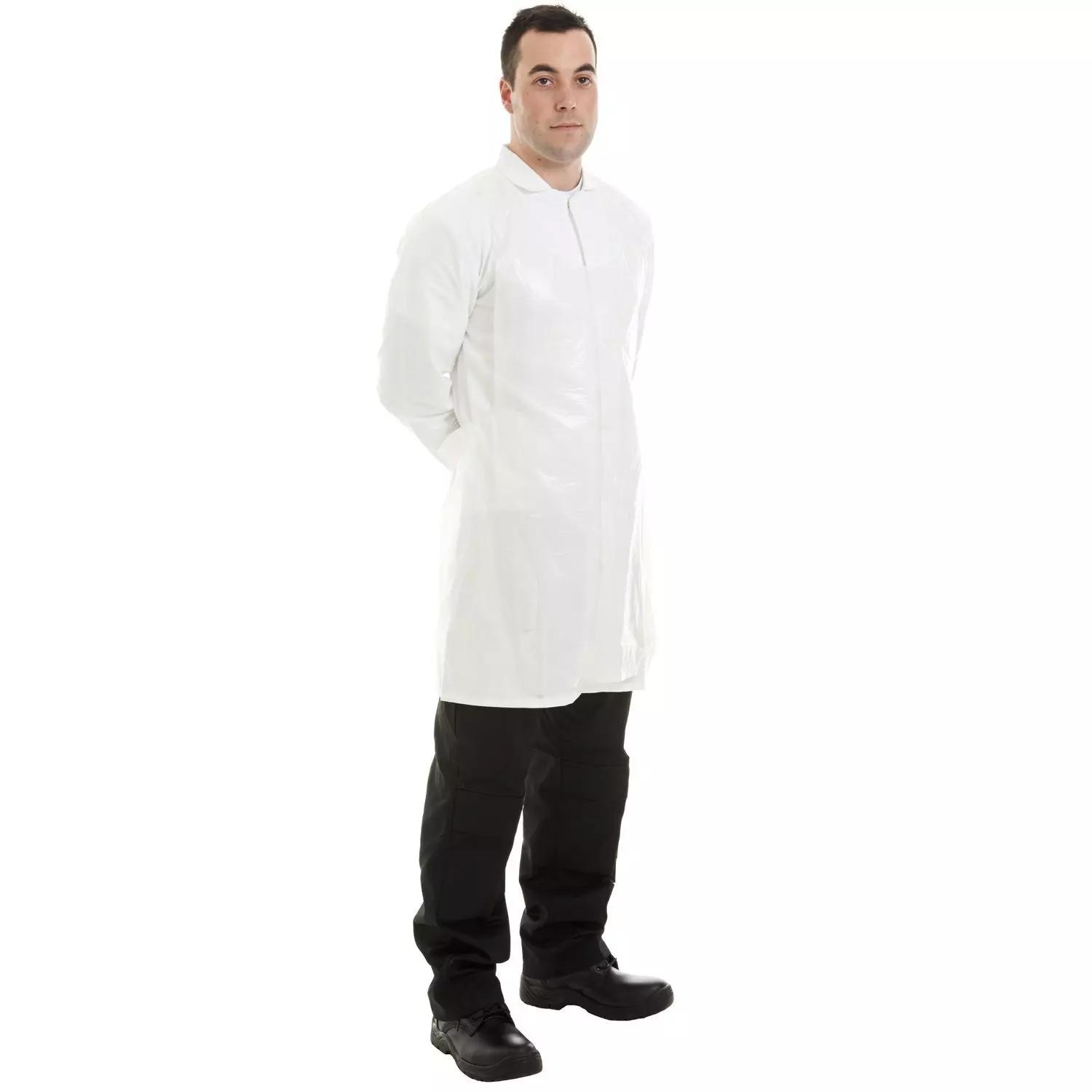 Supertouch PE Aprons - 20 Micron on a Roll - White - 1000 Pieces