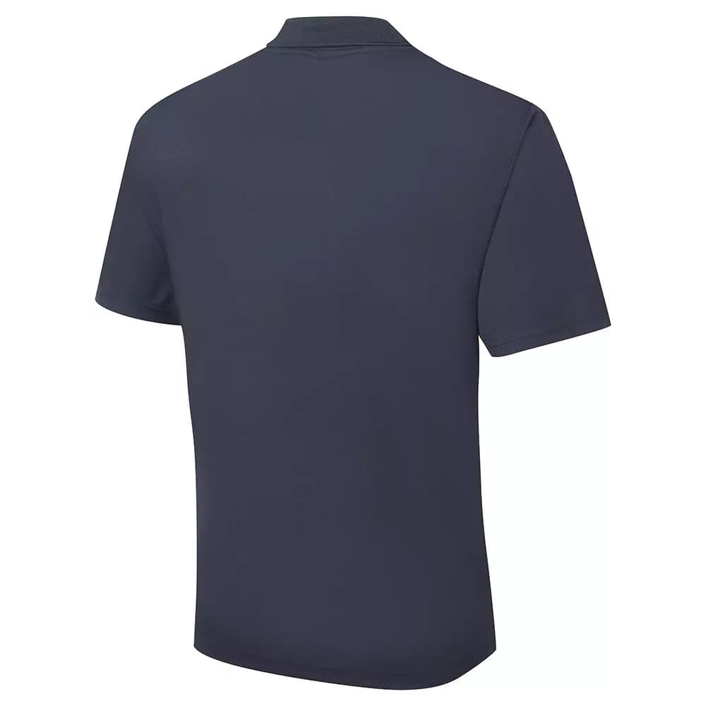 Supertouch Navy Bird Eye Polo Shirt in Navy