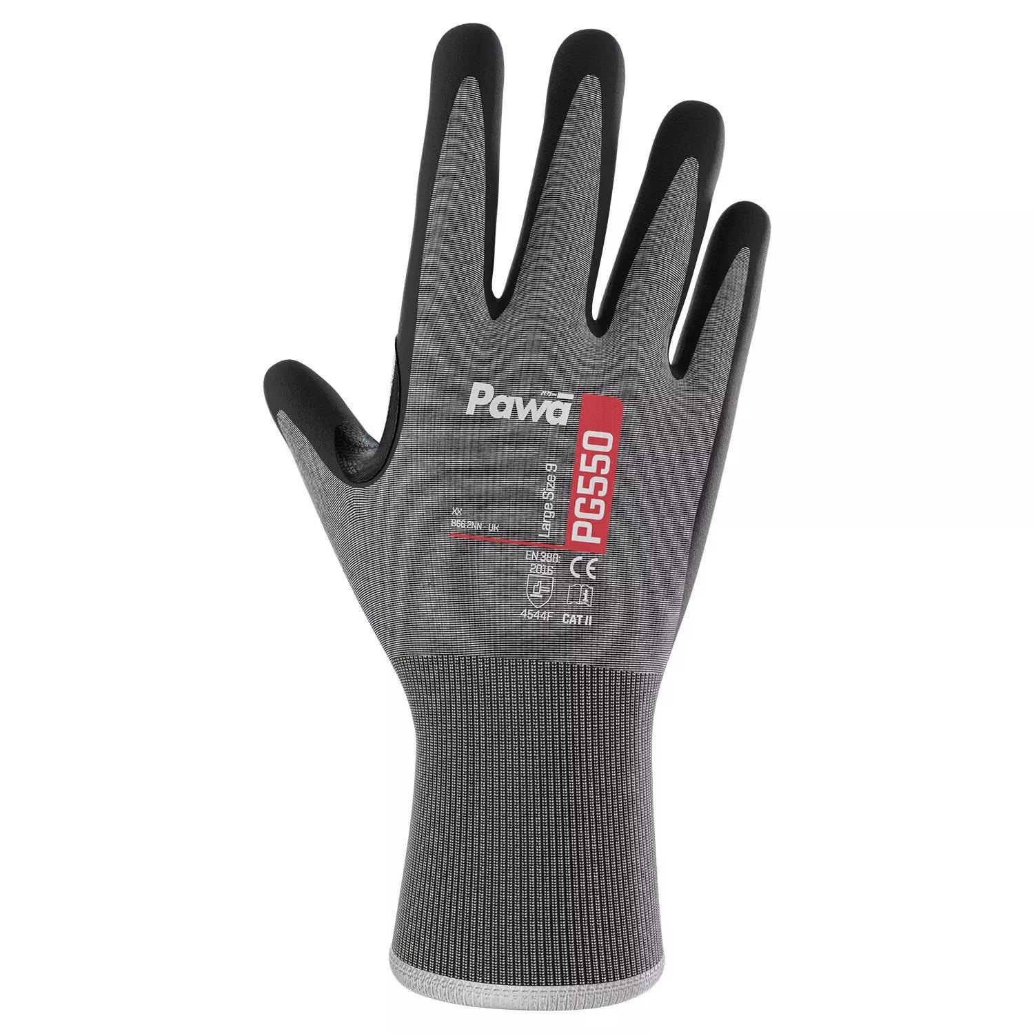 Supertouch Pawa PG550 Gloves - Grey - Pack of 12