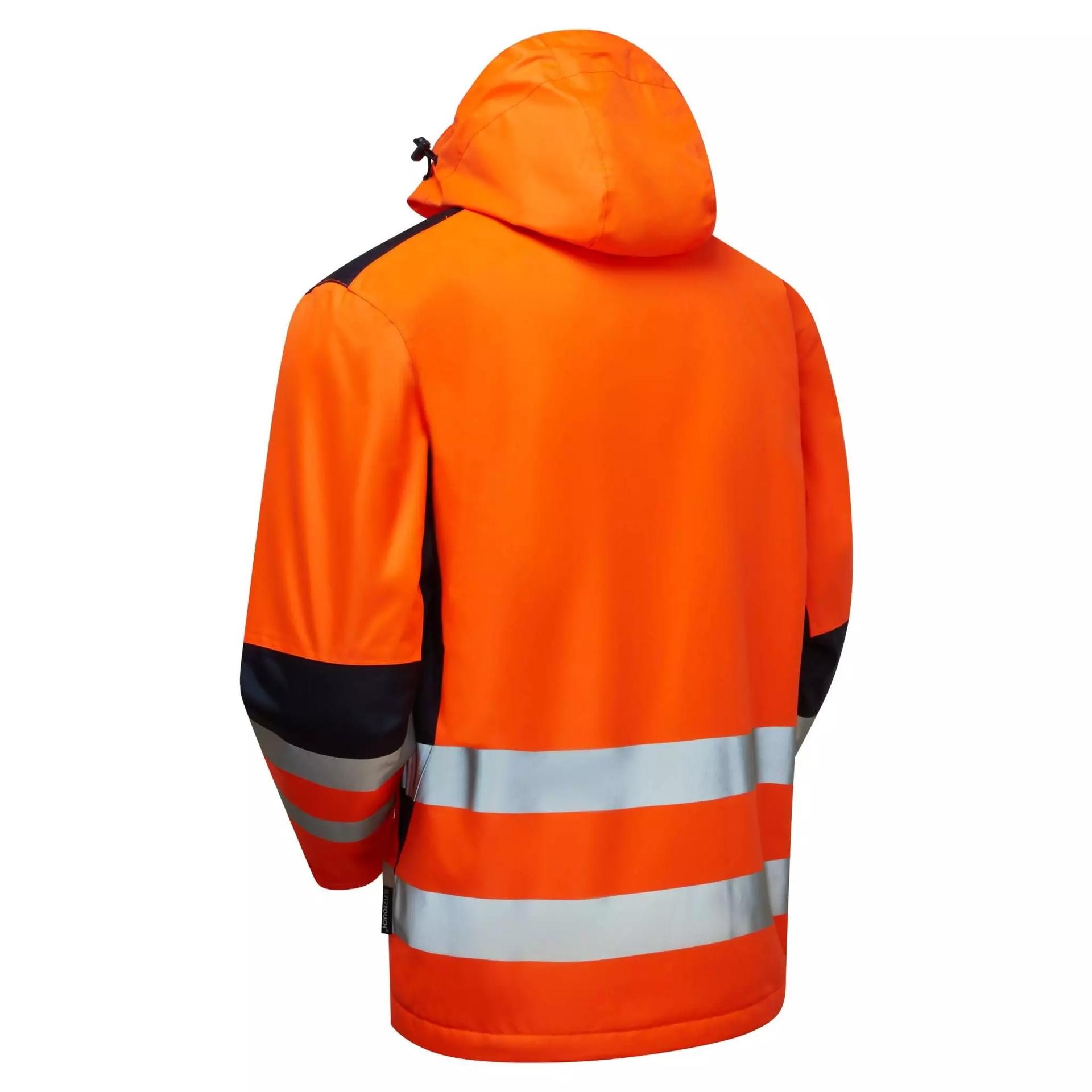 Supertouch HV System Eco Insulated Orange Jacket in Orange/Navy