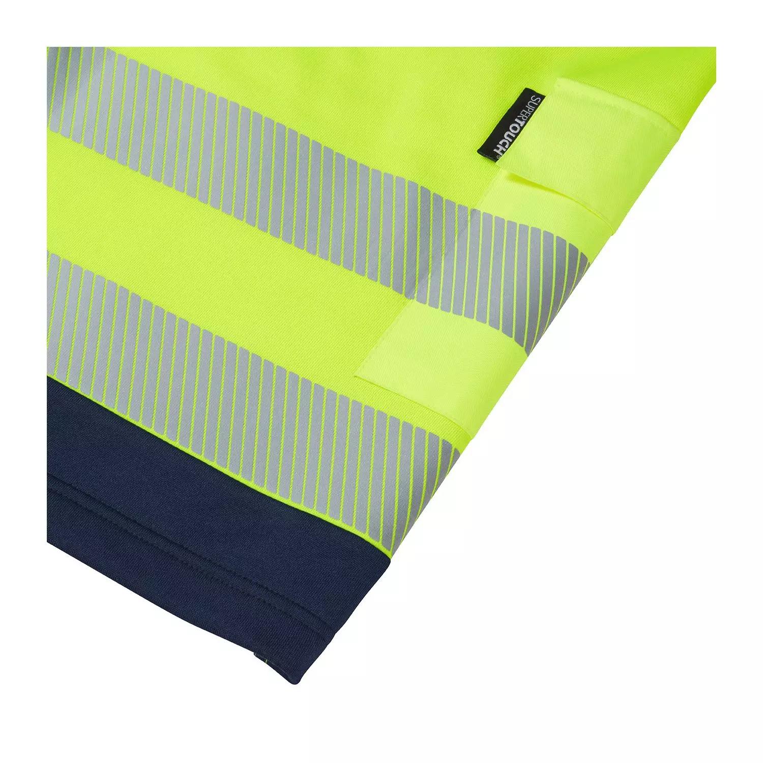 Supertouch Essentials Hi-Vis Eco CottonCool Yellow Shorts in Yellow