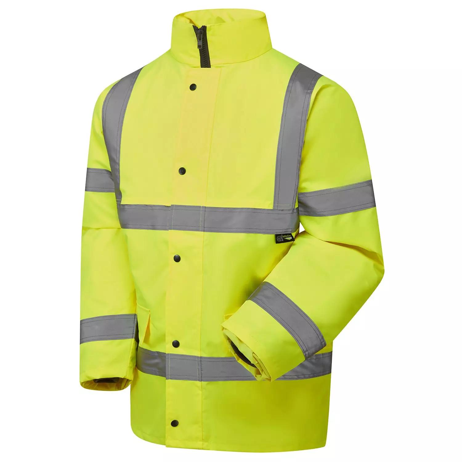 Supertouch Fleece Lined Parka - Yellow