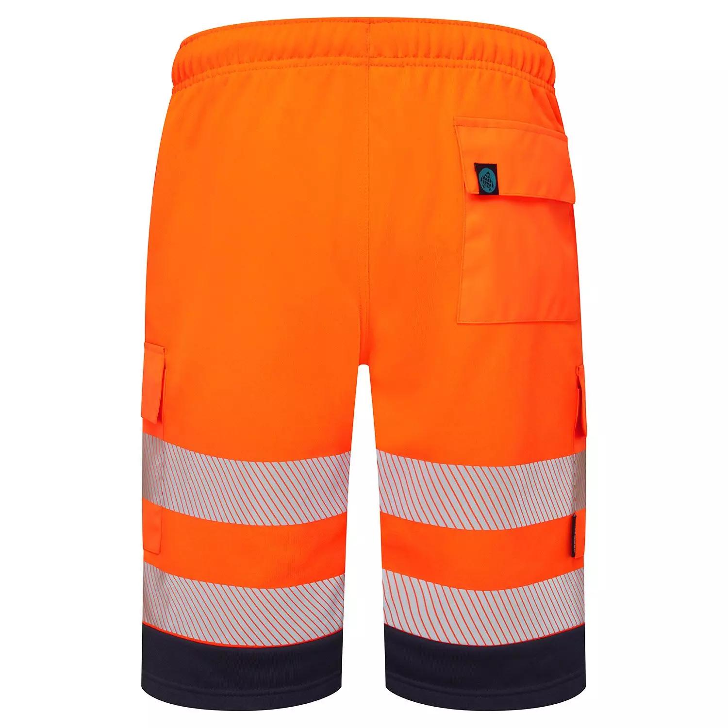 Supertouch Essentials Hi-Vis Eco CottonCool Orange Shorts in Orange