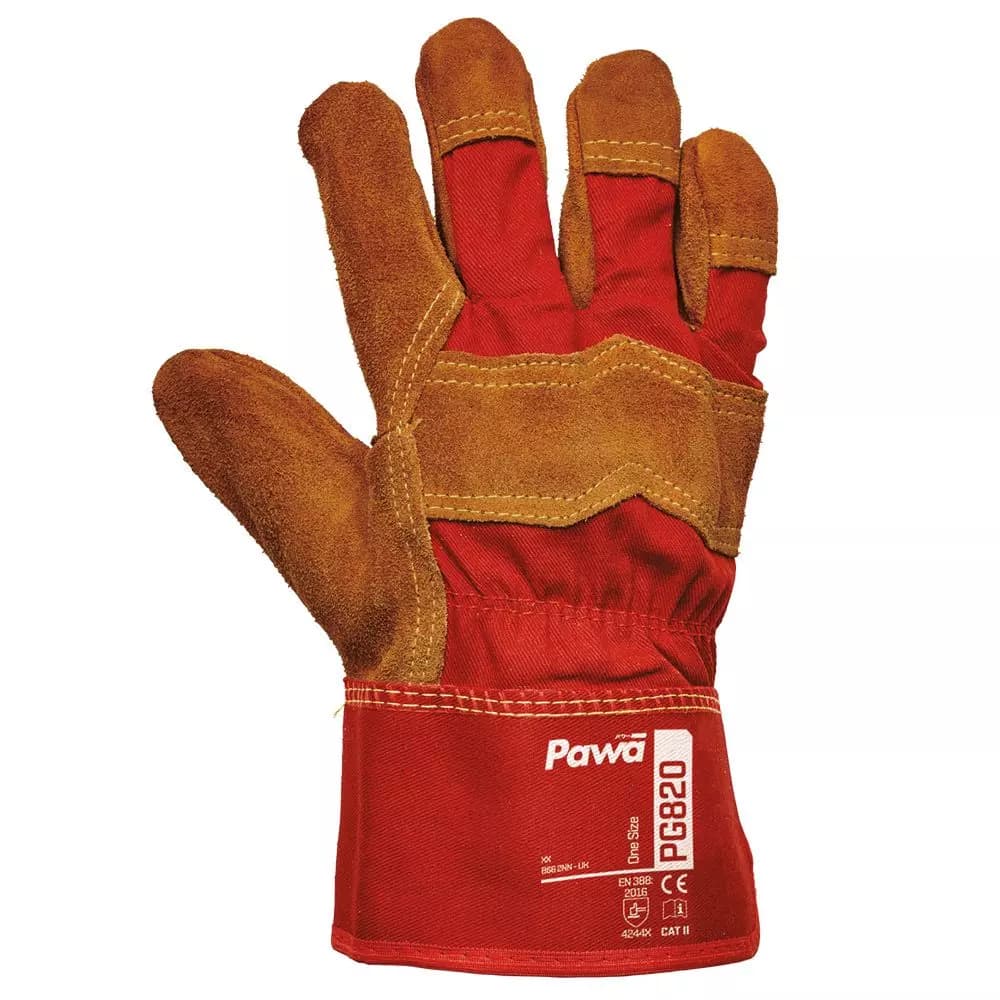 Supertouch Pawā PG820 Rigger Gloves - Brown - 20 Pieces