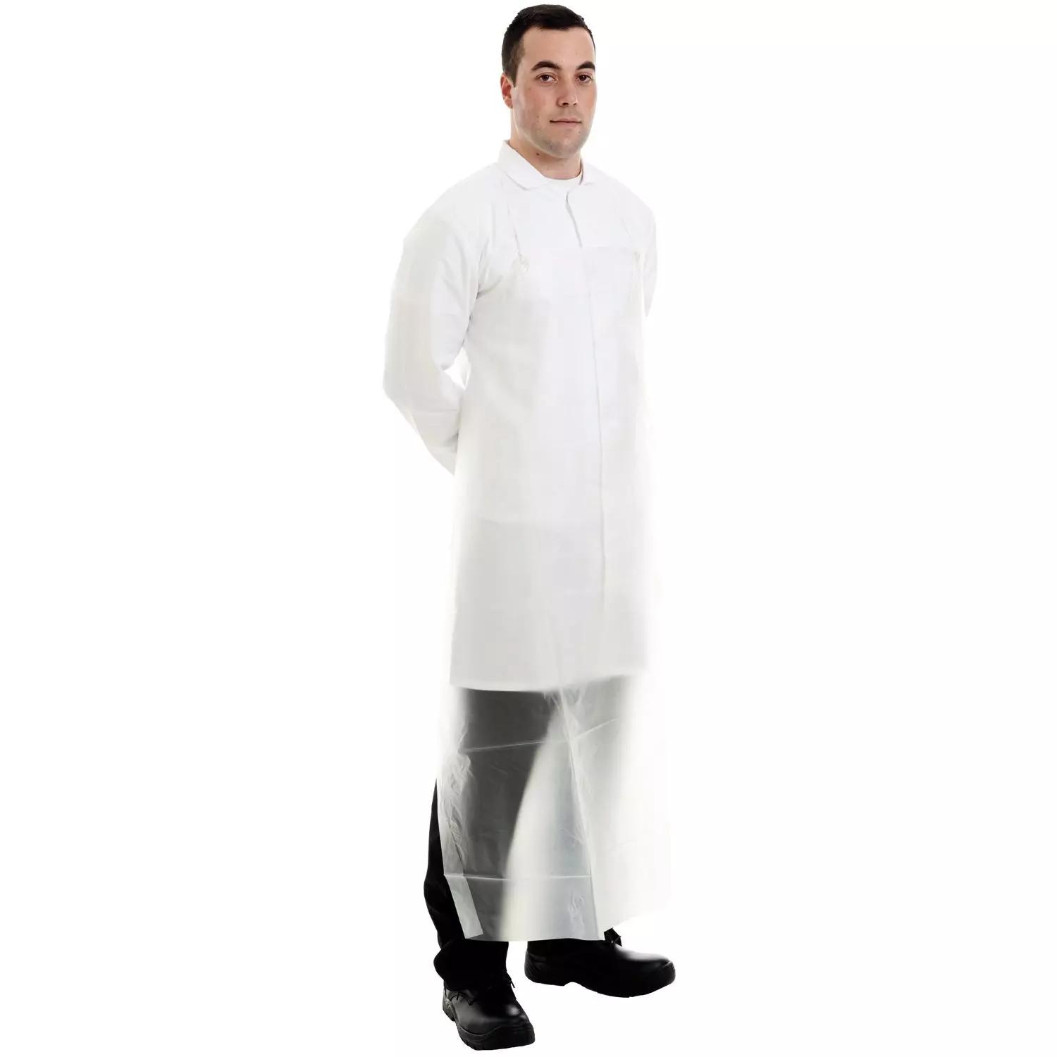 Supertouch PVC Aprons - Clear - 25 Pieces