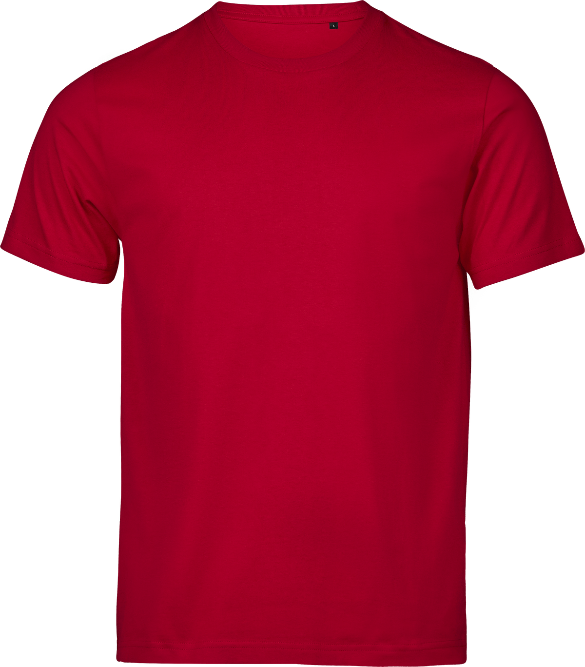 Tee Jays 1150 UNLABELED Luxury Tee in Red