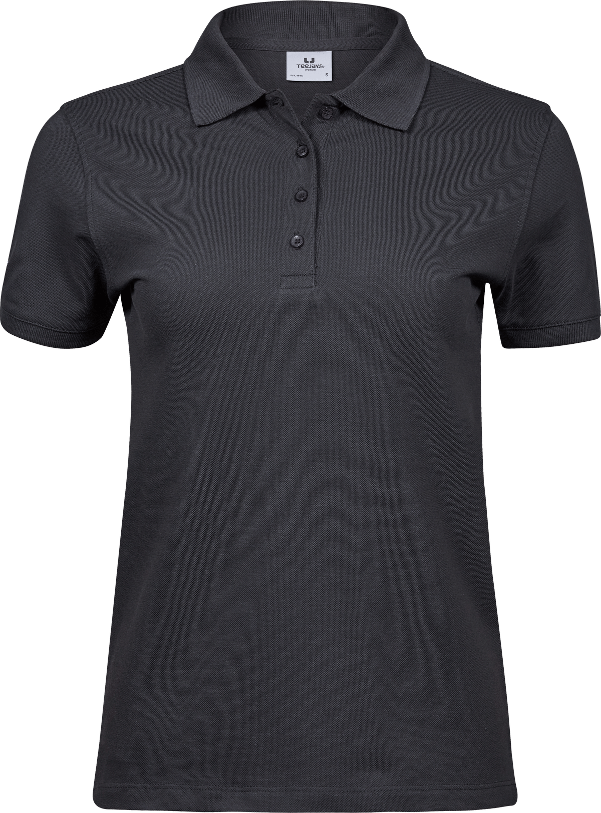 Tee Jays Tee Jays 1401 Women's Heavy Polo in Dark Grey