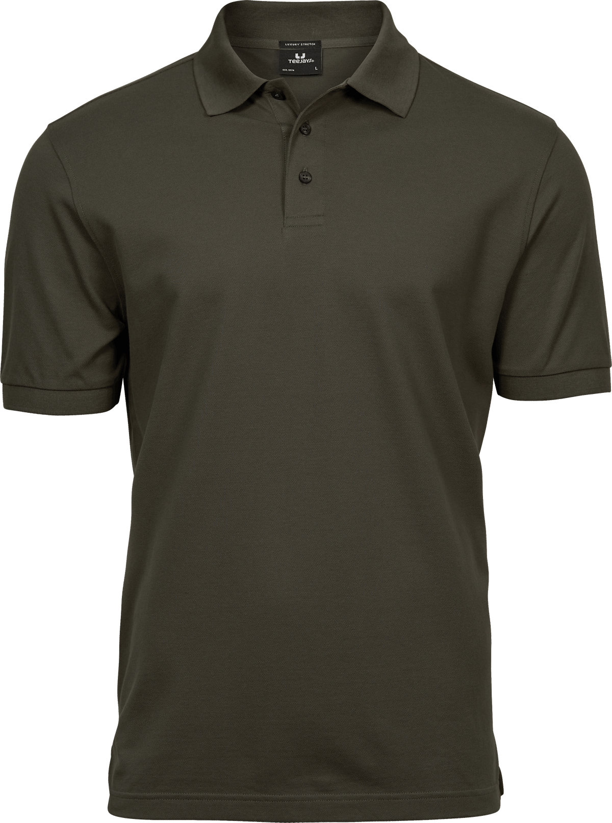 Tee Jays Tee Jays 1405 Luxury Stretch Polo in Dark Olive