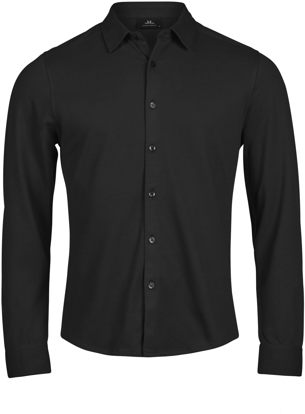 Tee Jays Tee Jays 1416 Luxury Stretch Shirt in Black