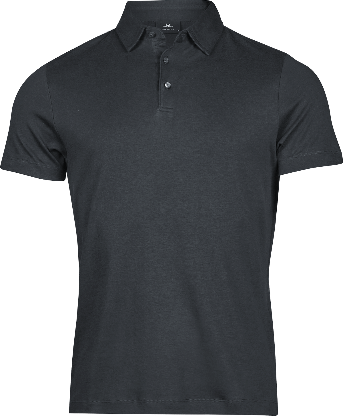 Tee Jays Tee Jays 1440 Pima Cotton Polo in Dark Grey