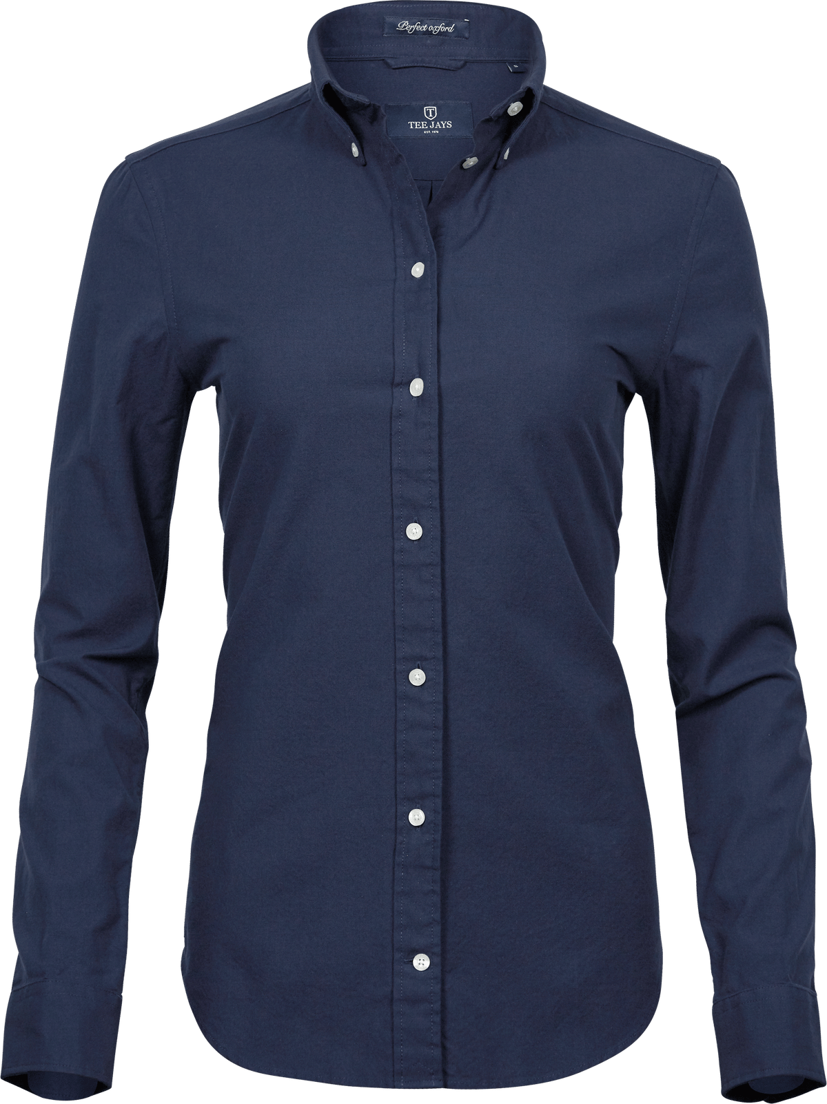Tee Jays Tee Jays 4001 Women's Perfect Oxford Shirt in Navy