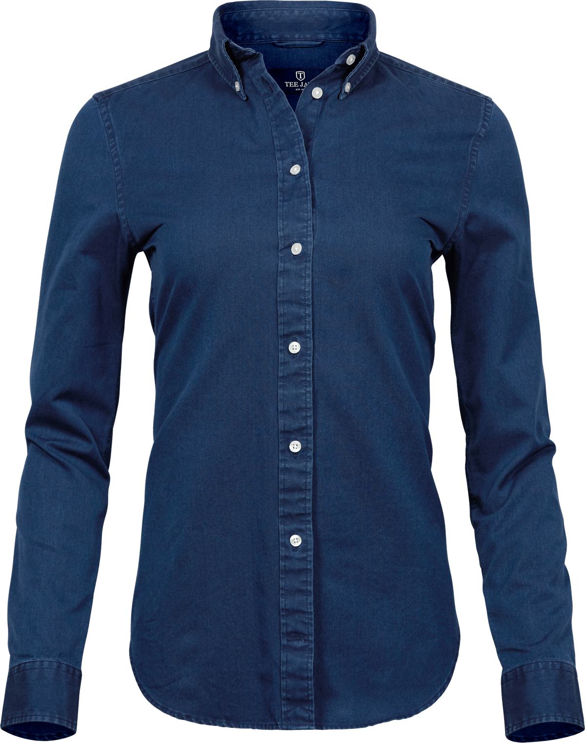 Tee Jays Tee Jays 4003 Women's Casual Twill Shirt in Indigo