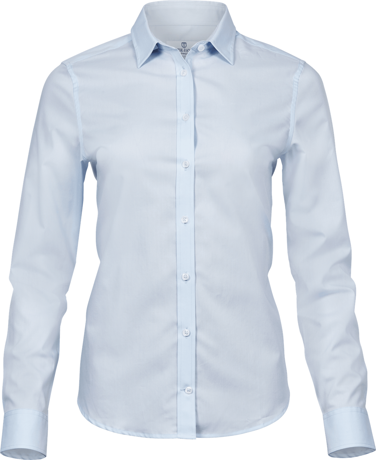 Tee Jays Tee Jays 4025 Women's Stretch Luxury Shirt in Light Blue