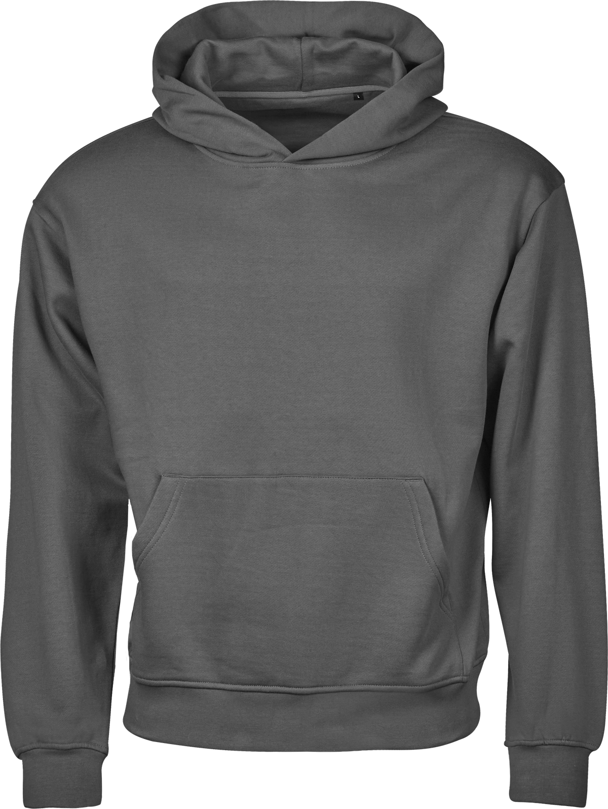 Tee Jays Tee Jays 5162 UNLABELED Heavy Loose Fit Hooded Sweatshirt in Powder Grey
