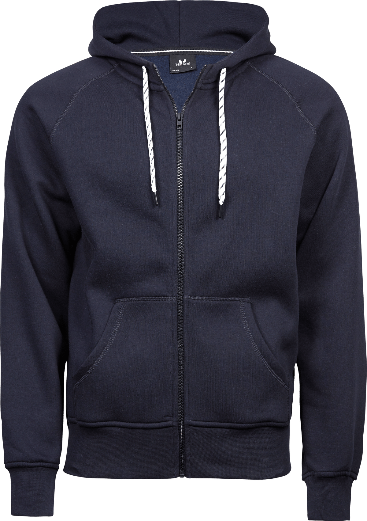 Tee Jays Tee Jays 5435 Fashion Full Zip Hood in Navy