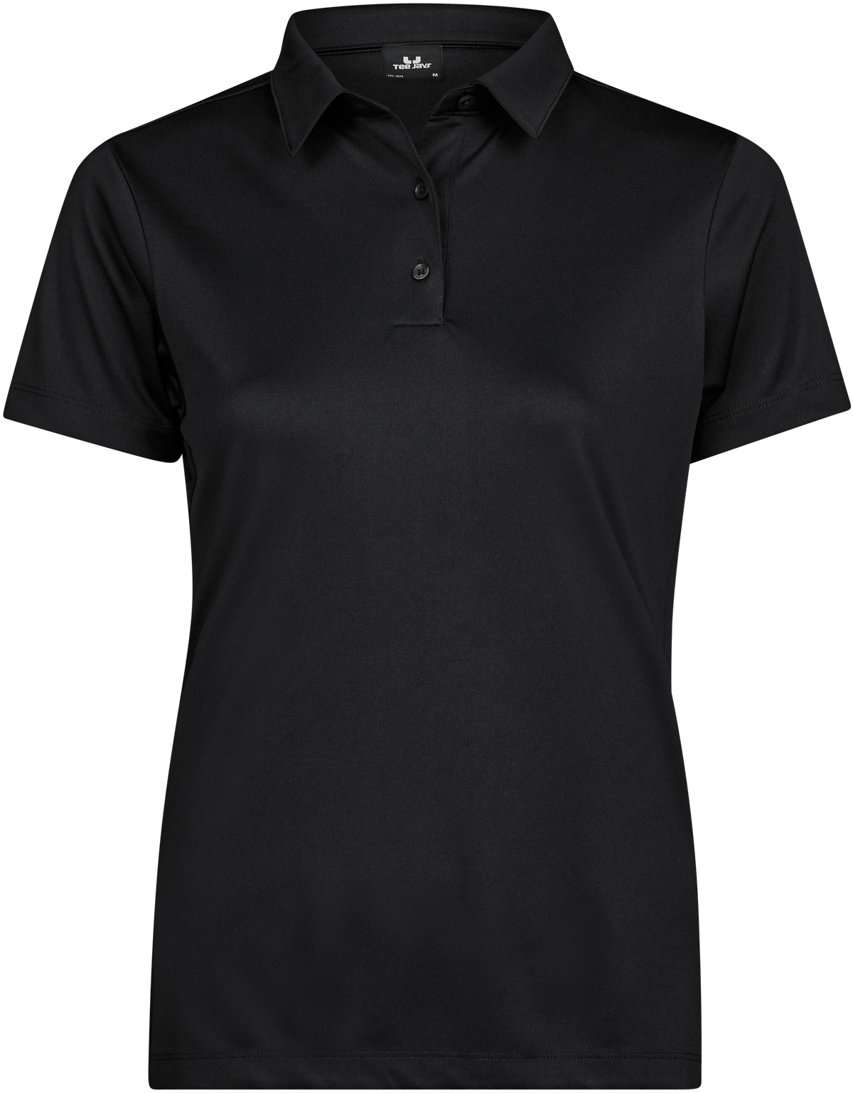 Tee Jays Tee Jays 7201 Women's Luxury Sport Polo in Black
