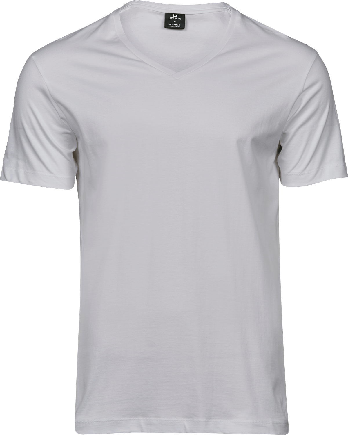 Tee Jays Tee Jays 8006 Fashion V-Neck Sof Tee in White