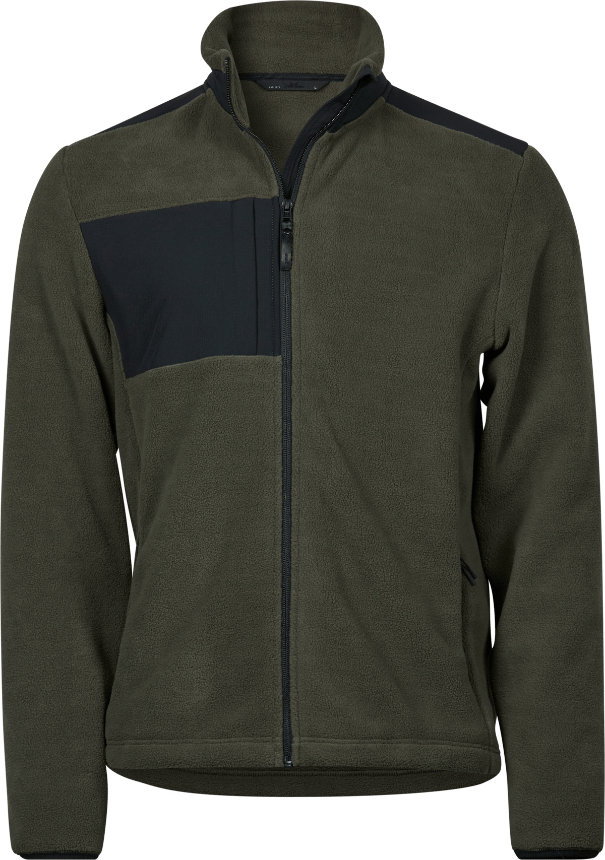 Tee Jays Tee Jays 9120 Mountain Fleece in Deep Green/ Black