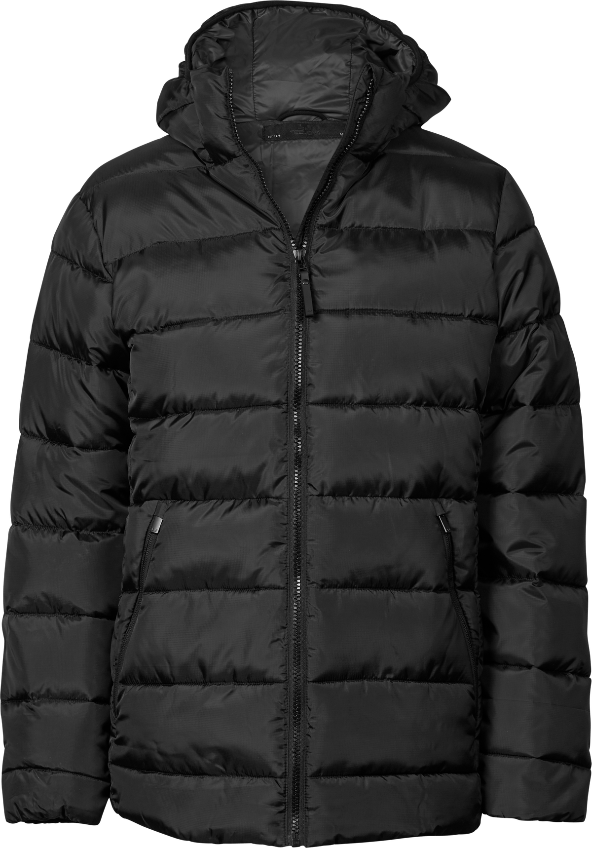 Tee Jays Tee Jays 9647 Women's Lite Hooded Jacket in Black