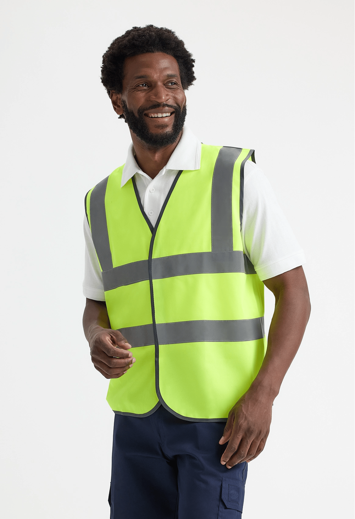 Uneek Clothing Uneek Sleeveless Safety Waist Coat in Orange