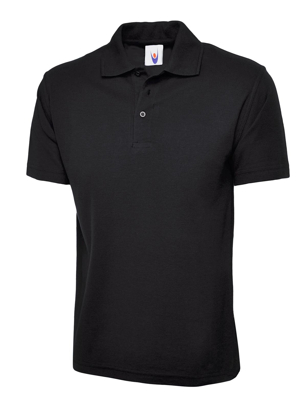 Uneek Clothing Uneek Active Poloshirt in Black