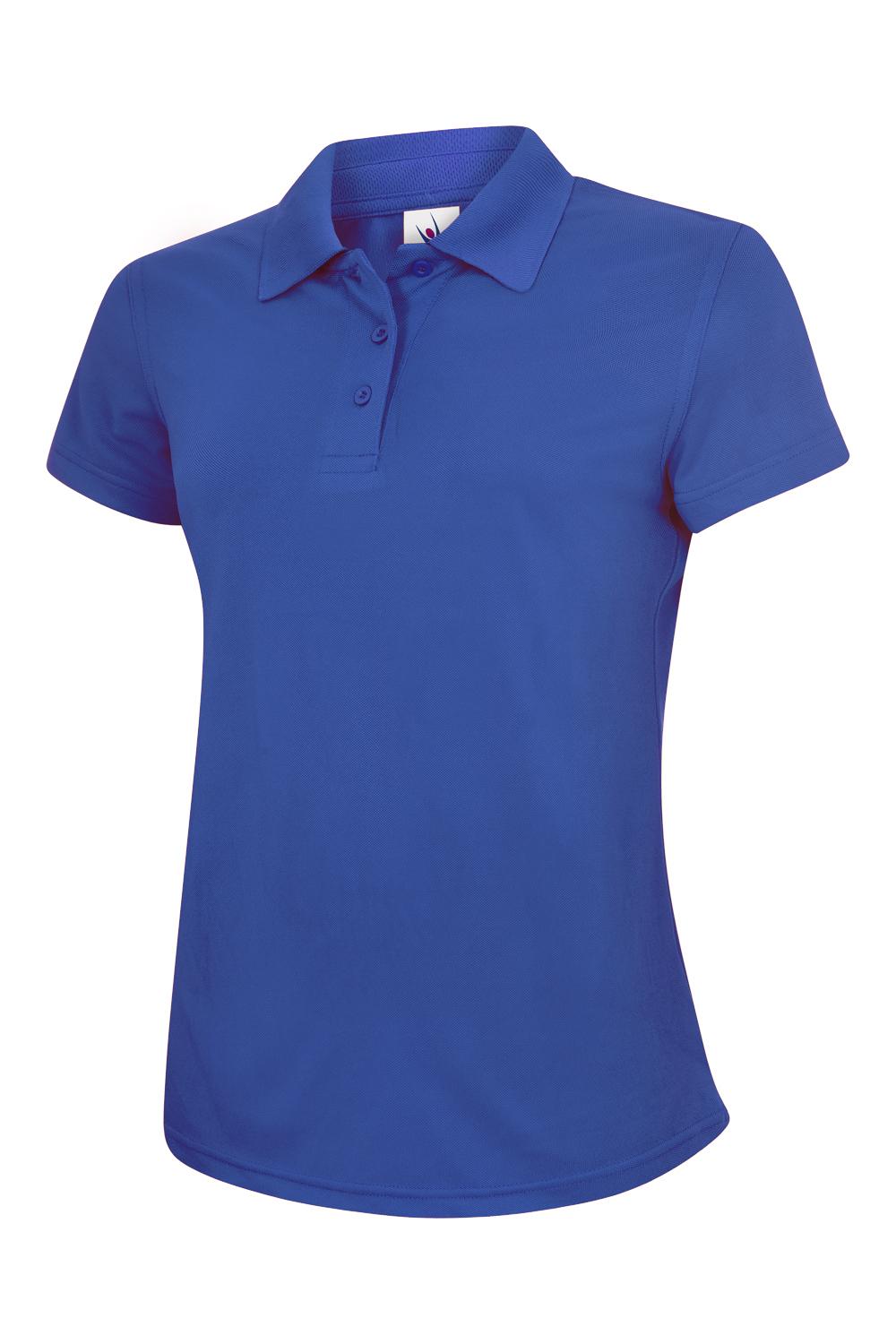 Uneek Clothing Uneek Ladies Super Cool Workwear Poloshirt in Royal