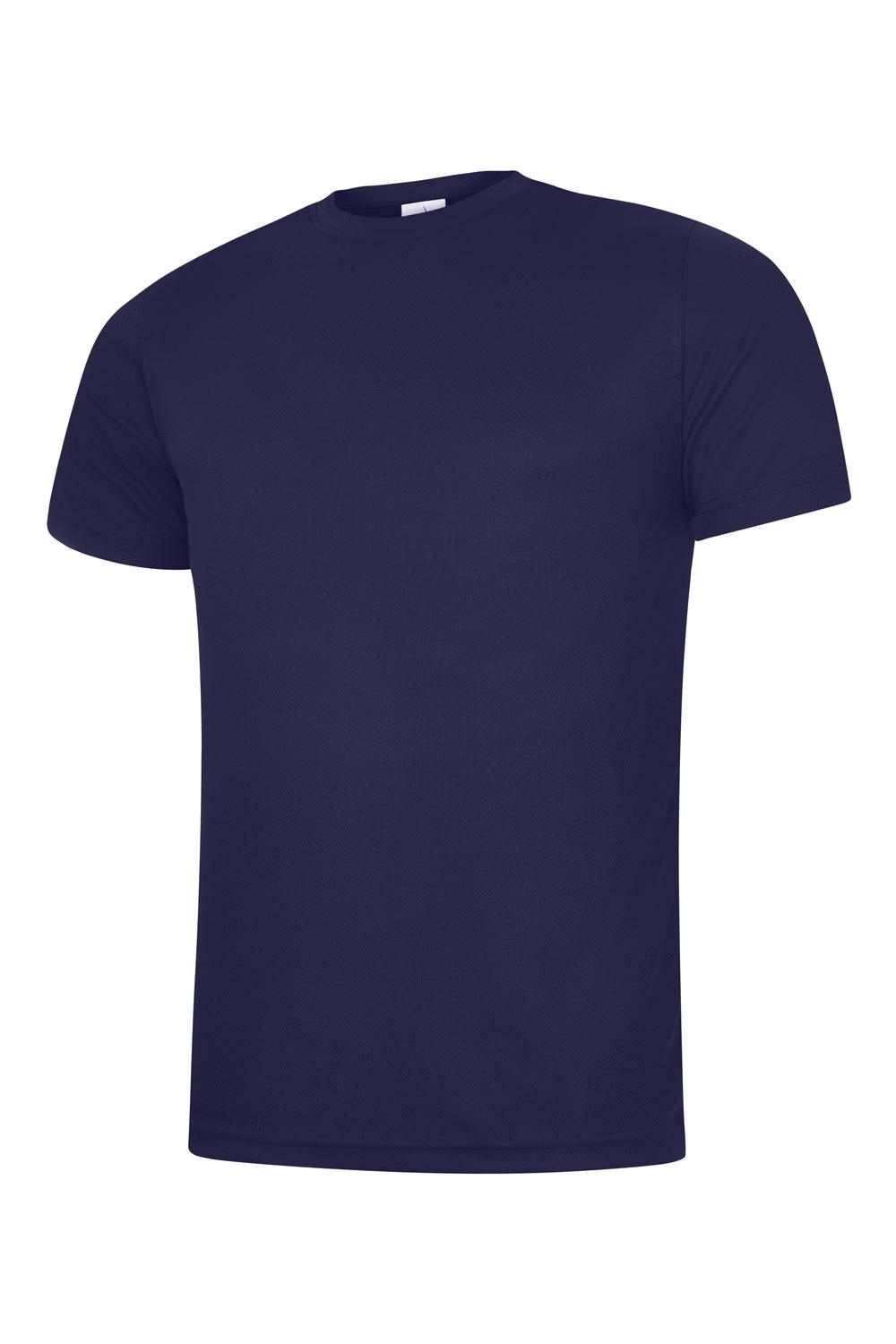 Uneek Clothing Uneek Mens Ultra Cool T Shirt in Navy