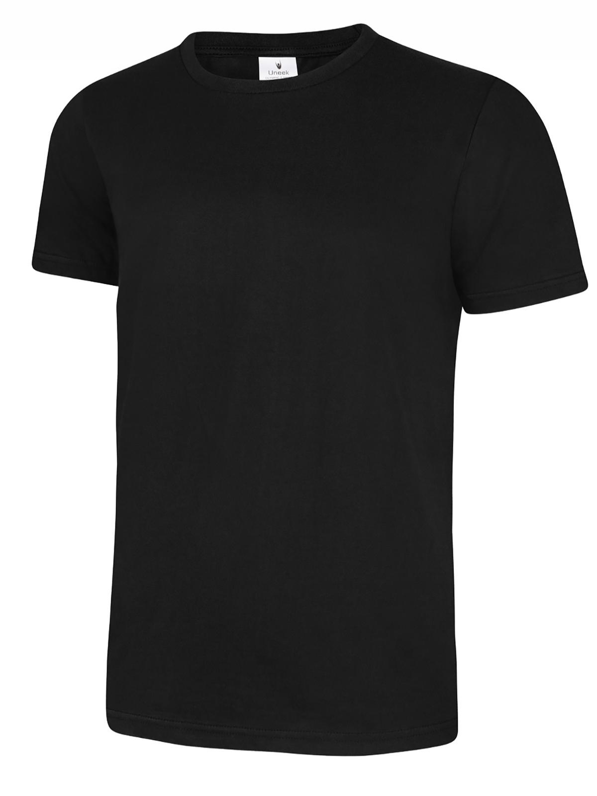 Uneek Clothing Uneek Olympic T-shirt in Black