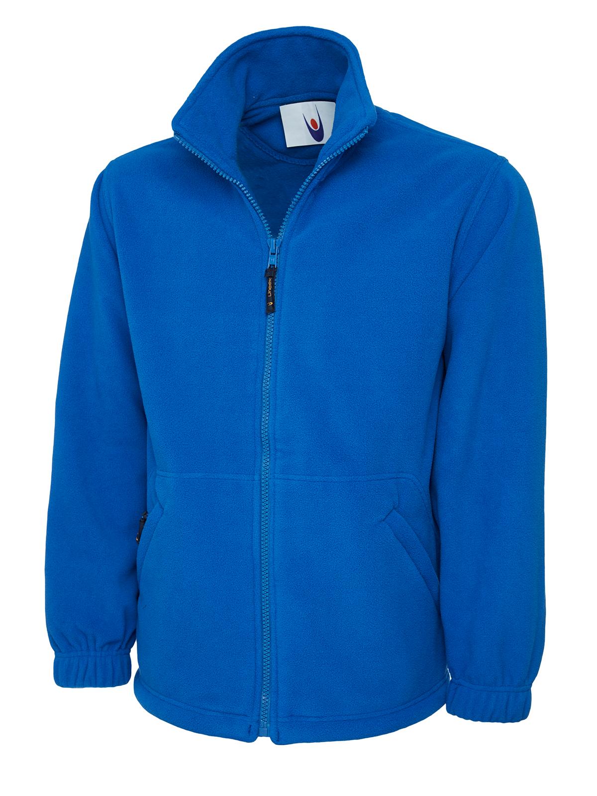 Uneek Clothing Uneek Premium Full Zip Micro Fleece Jacket in Royal