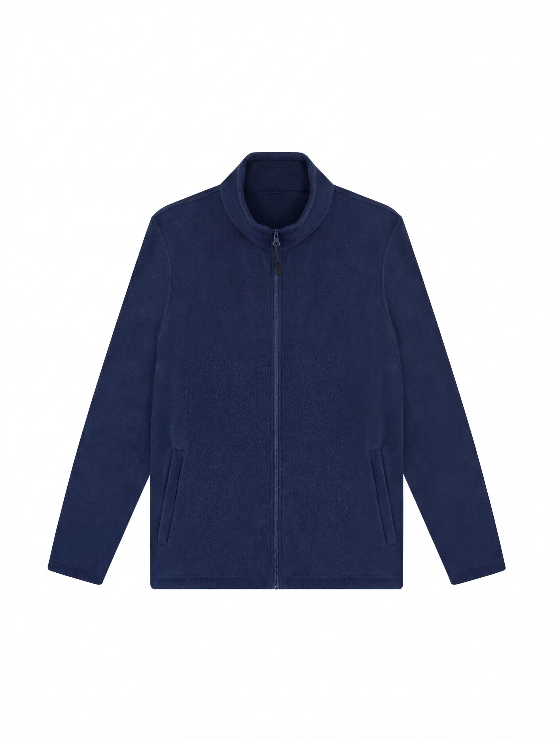 Uneek Clothing Uneek Lightweight Full Zip Microfleece Jacket in Navy