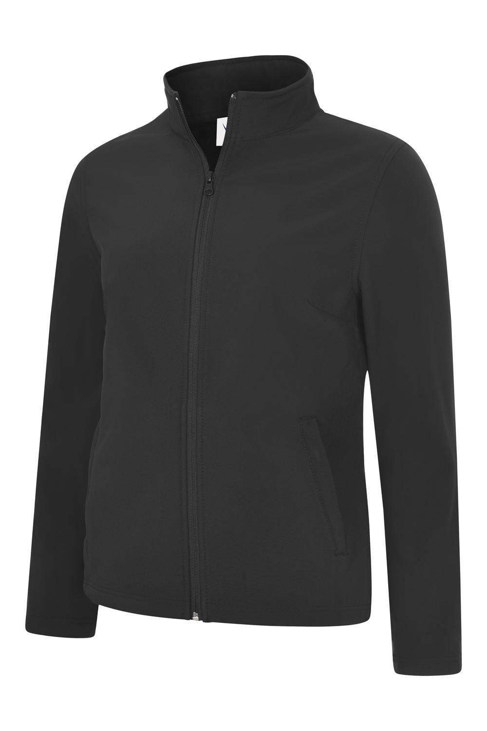 Uneek Clothing Uneek Ladies Classic Full Zip Soft Shell Jacket in Black