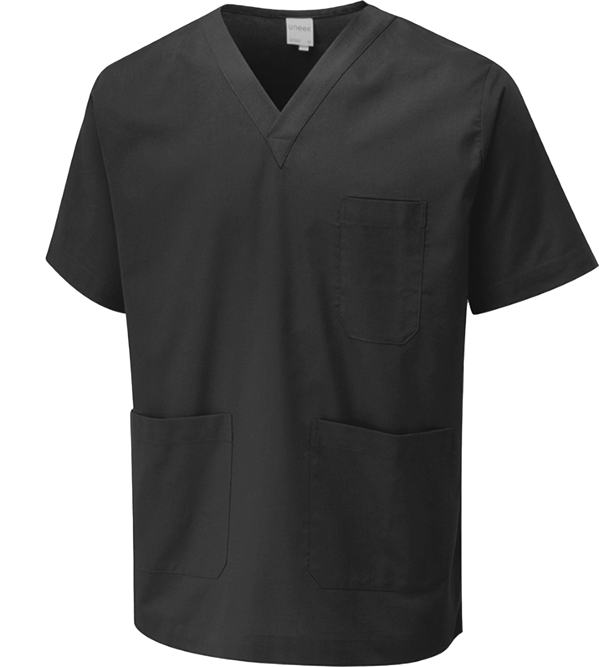 Uneek Clothing Uneek Scrub Tunic in Black