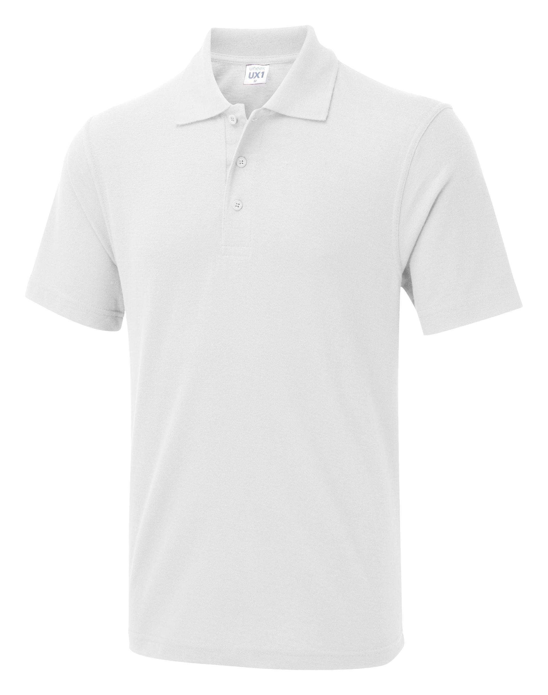 Uneek Clothing Uneek The UX Polo in White