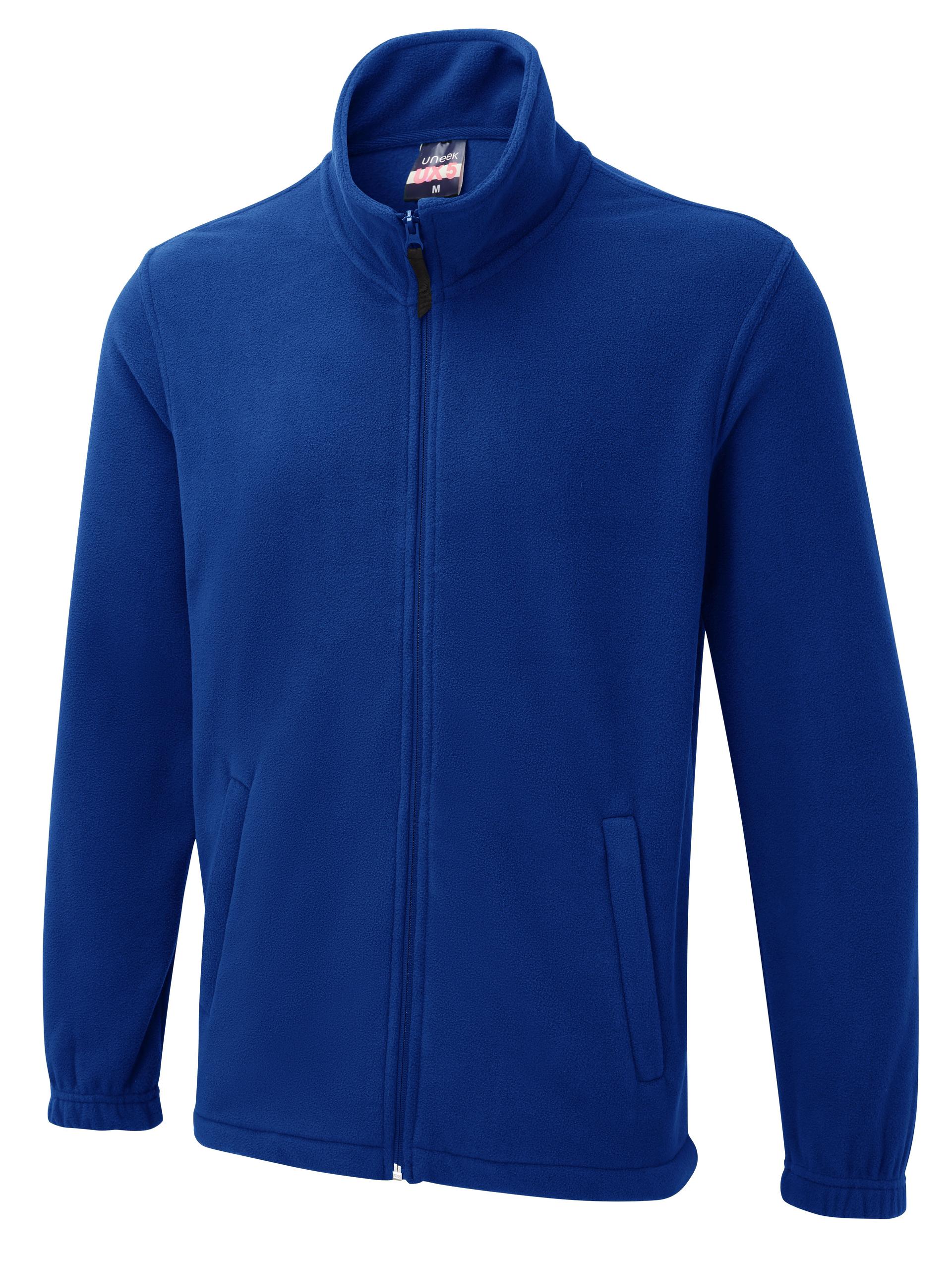 Uneek Clothing Uneek The UX Full Zip Fleece in Royal