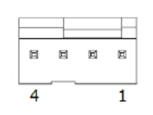 CPU fan connector drawing, CPUFAN1.