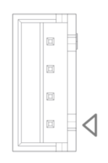 SATA power connector drawings, CN_SATAPWR1 and CN_SATAPWR2.